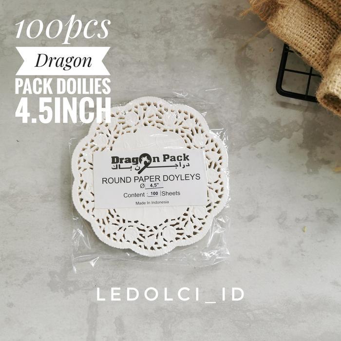 MNTB KERTAS DOILIES DOYLEY DOILEY PAPER KERTAS RENDA ISI 100