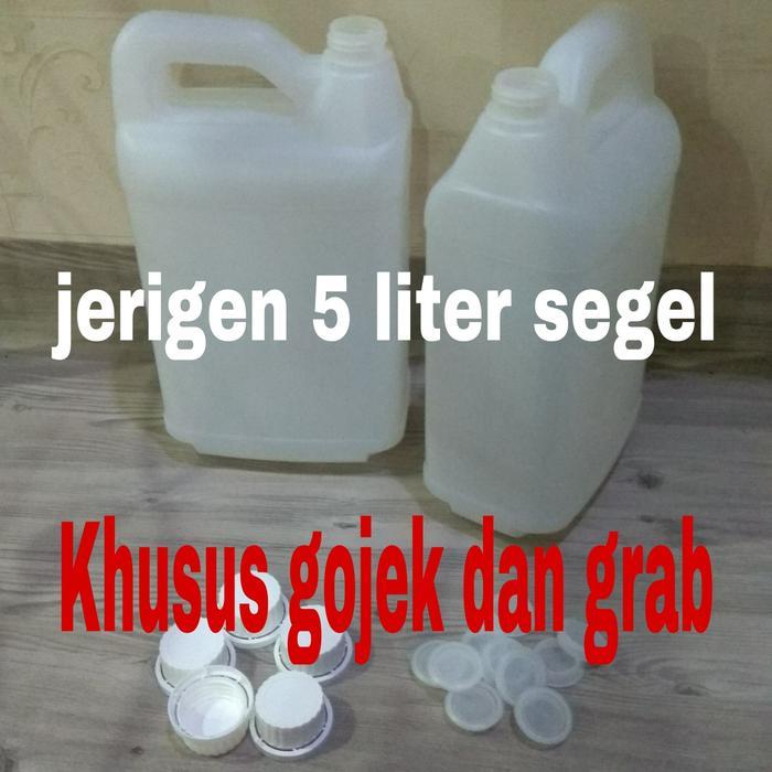 "New" jerigen 5 liter baru segel