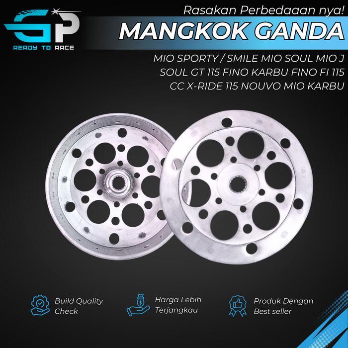 Mangkok Ganda Custom Kartel Lurus Mangkok Kampas Mio Sporty Mio Smile Mio Karbu Mangkok Kartel Lurus