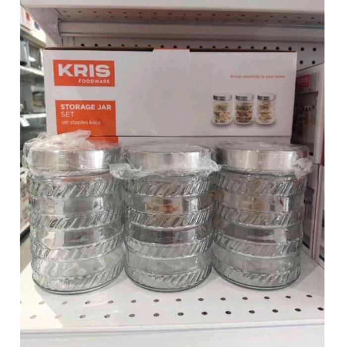 Toples Krishome 1.1 Ltr Set 3 Pcs Stoples Medium Strips