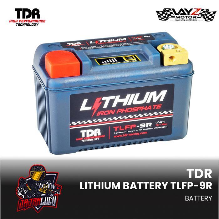 Ready TDR AKI Litihium Ninja 250 Vespa Sprint Vespa GTS300 TLFP-9R 12V