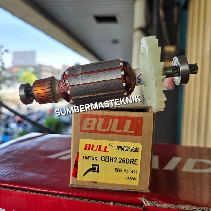 Armature Bosch Gbh2-26 Dre Angker Rotor Mesin Rotary Hammer Bosch Gbh 2-26 Dre Bosch Gbh2 26 Dre