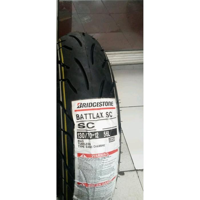 Ban Battlax Sc 130 70 Ring 12 Ban Bridgestone Battlax Sc 130 70 Sprint