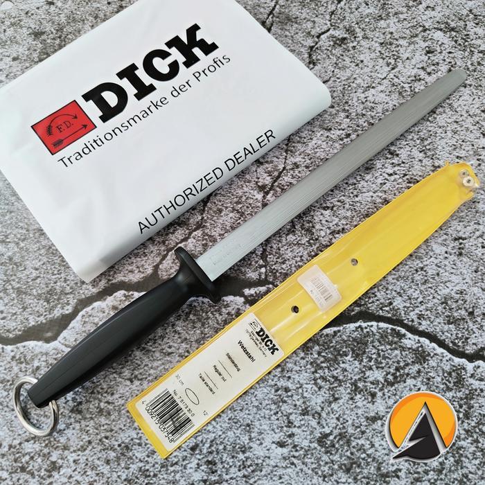 sharpening steel pengasah pisau fdick original germany oval 30 cm 7.5173.30-0