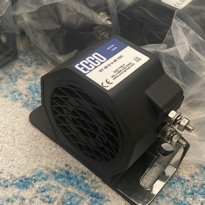 BACK UP ALARM ECCO 530 / ALARM MUNDUR 107 DB 12-80 VDC