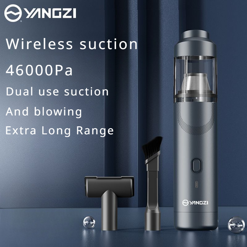 Portable Handheld Vacuum Cleaner Cyclone Suction 25000PA 35000PA 46000PA Mini Wireless Dust Catcher
