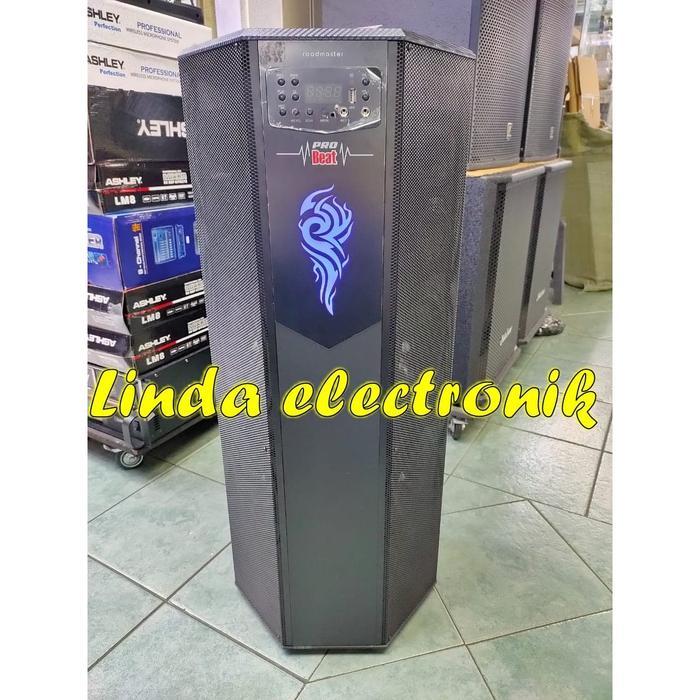 SPEAKER AKTIF ROADMASTER PRO BEAT 208 4X8in WOOFER 3 WAY PRO BEAT208