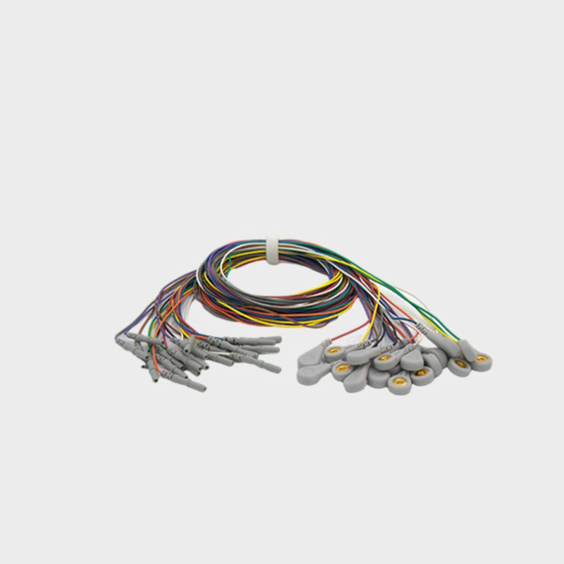 Emg Button Electrode Wire, Ecg Lead Wire