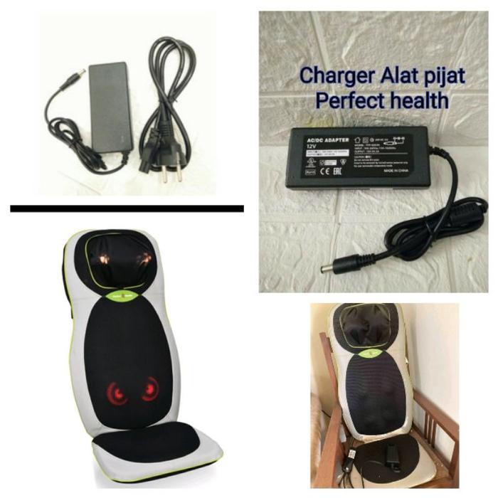 D7G3 ADAPTOR Charger 12V UNTUK kursi pijat JMG Deep Kneading Shiatsu perfect health