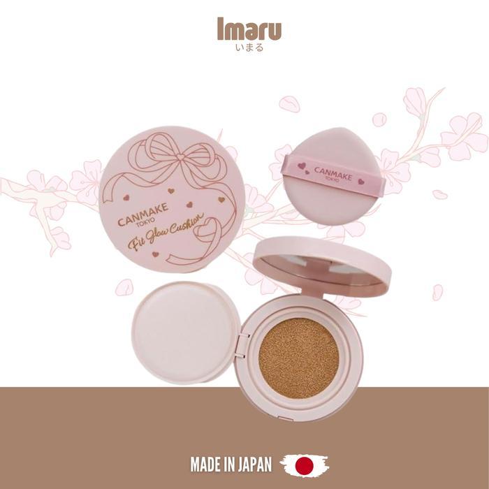 Canmake Fit Glow Cushion SPF 50+ PA+++ Cushion Funde Bright Skin