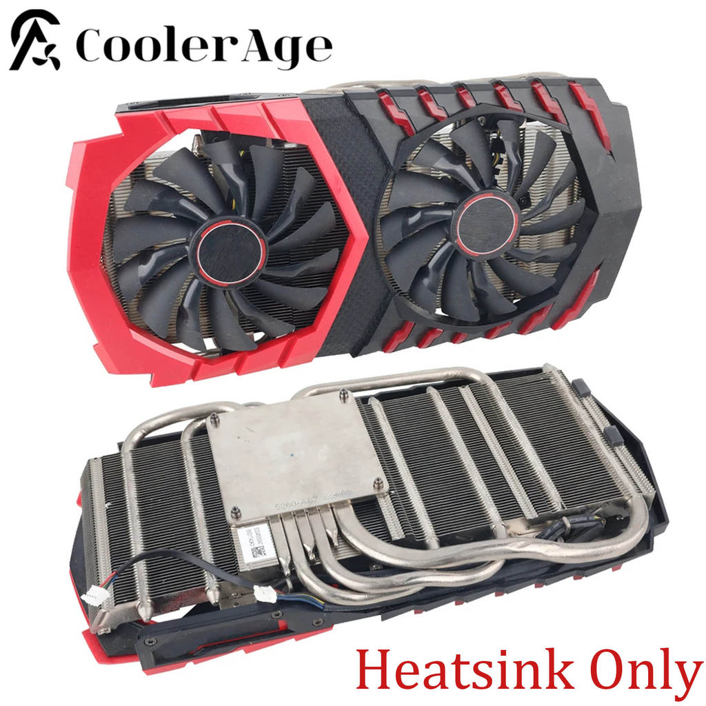 For MSI GTX 970 Video Card Heatsink 95MM PLD10010S12HH GTX970 Graphics Card Cooling Heatsink