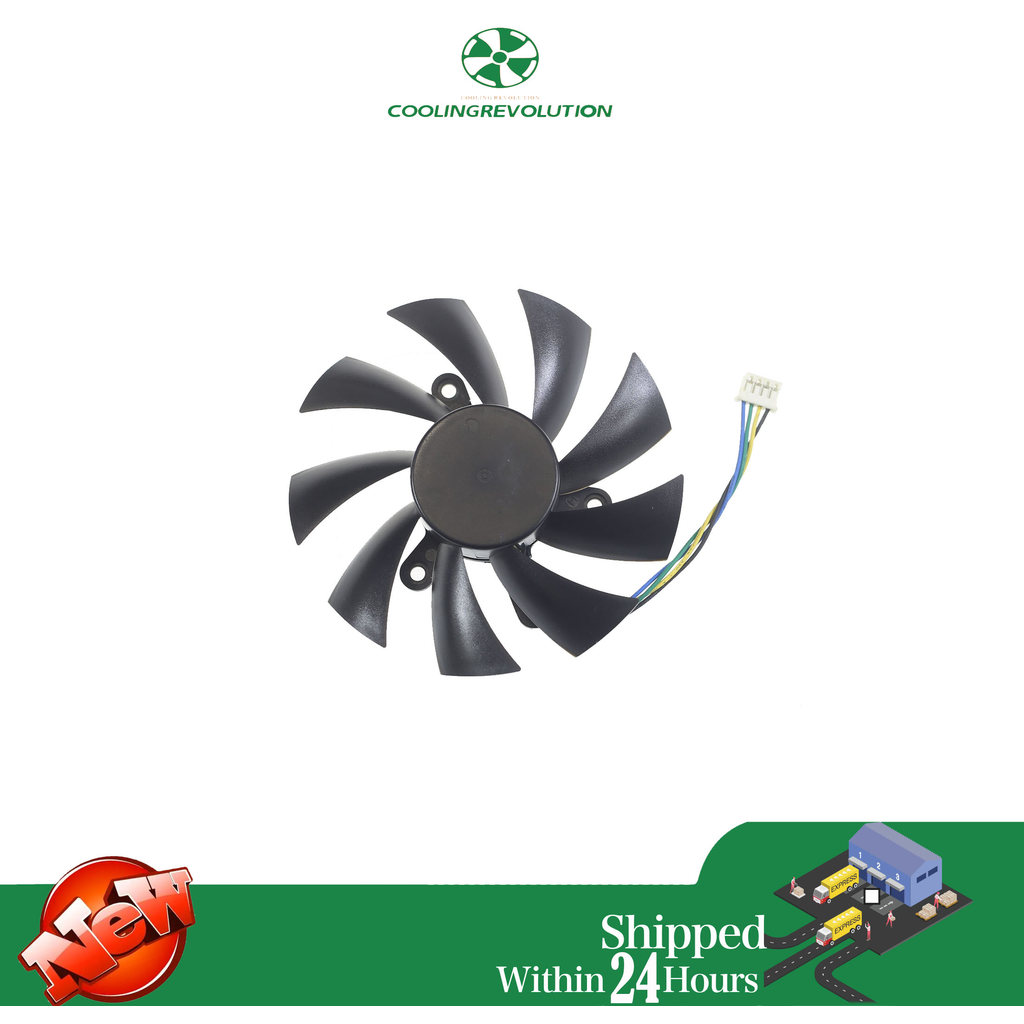 New PLA09215B12H 12V 0.55A 4 Wire 4Pin Cooler Fan For MSI N460 GTX N560 GTX 570 580GTX HD6870 Fan Gr