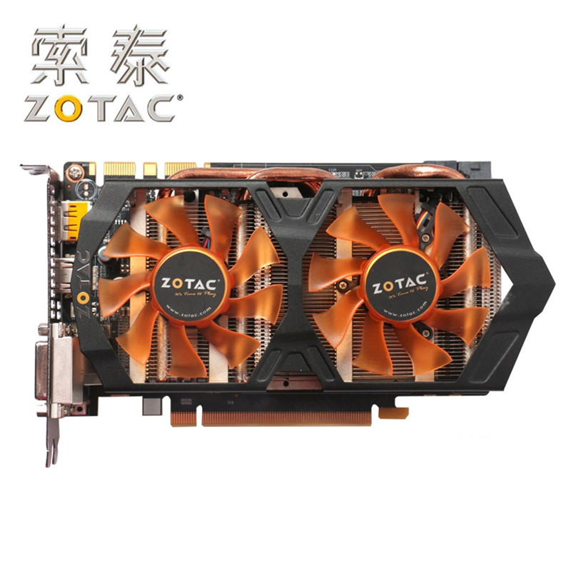 Original ZOTAC Graphics Cards GeForce GTX 660 2GD5 2GB Thunder Edition PD GPU 192Bit GDDR5 Video Car