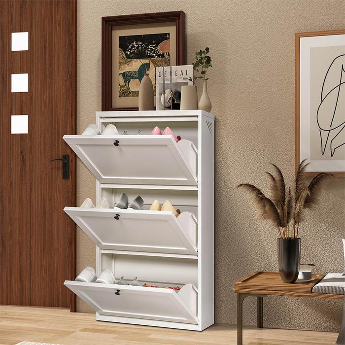 Informa Logan Kabinet Sepatu Organizer Sandal Dan Sepatu Rak Lemari Alas Kaki Serbaguna Tempat