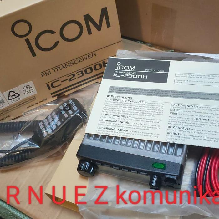RIG ICOM 2300 H VHF 136-174 MHZ