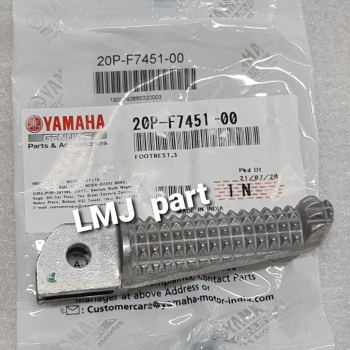 FOOTSTEP BESI INJEKAN DEPAN KIRI XABRE MT15 MT 15 20P-F7451-00