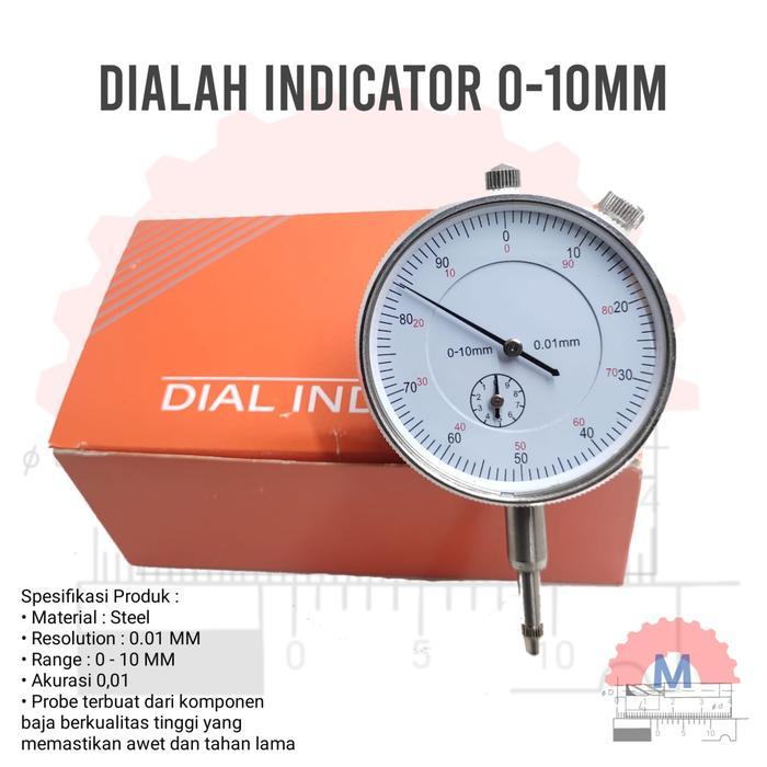 Dial Gauge Dial Indicator Gauge Indikator Ukur Goyangan