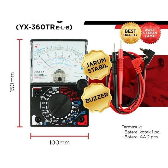 Avometer Analog Multimeter Multitester YX360TR YX 360TR