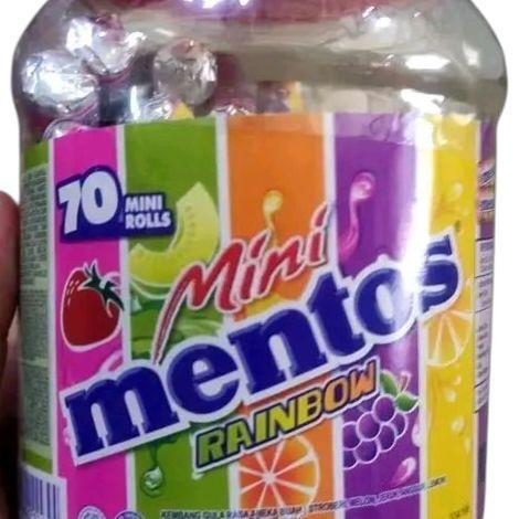 MENTOS MINI RAINBOW TOPLES ISI 70X10G