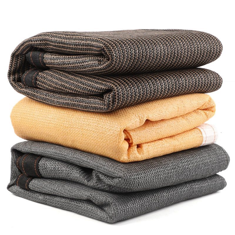 Tenda Luar Ruangan HDPE Jaring Kerai Halaman Pergola Penampungan Matahari Teras Rumah Balkon Kanopi 