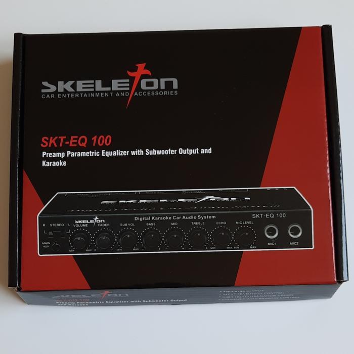 "New" Preamp Parametric Equalizer Mobil Dengan Subwoofer Output