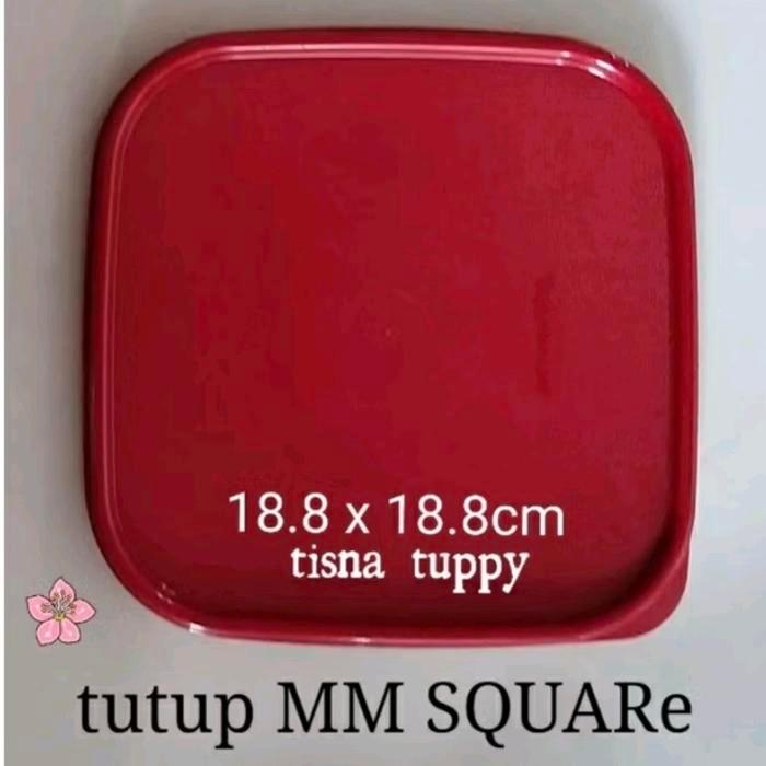 tutup mm square tutup toples modular mates square tupperware
