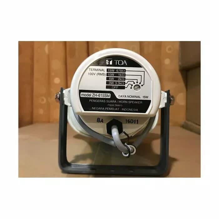 Horn Speaker Toa Zh-615Sm Zh-615 Sm Corong 15 Watt Zh615 Sm + Matching