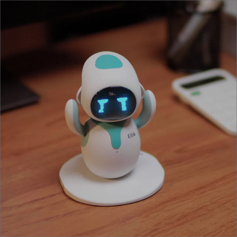Eilik AI Smart Robot with Emotional Interaction Cute Blue/Pink Multiple Modes Electronic Automation
