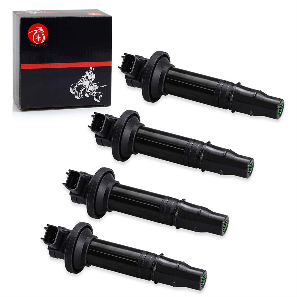 Ignition Coil 4 pcs Compatible with Yamaha YZF-R6 YZF R6 1999 2000 2001 2002 5EB-82310-00-00