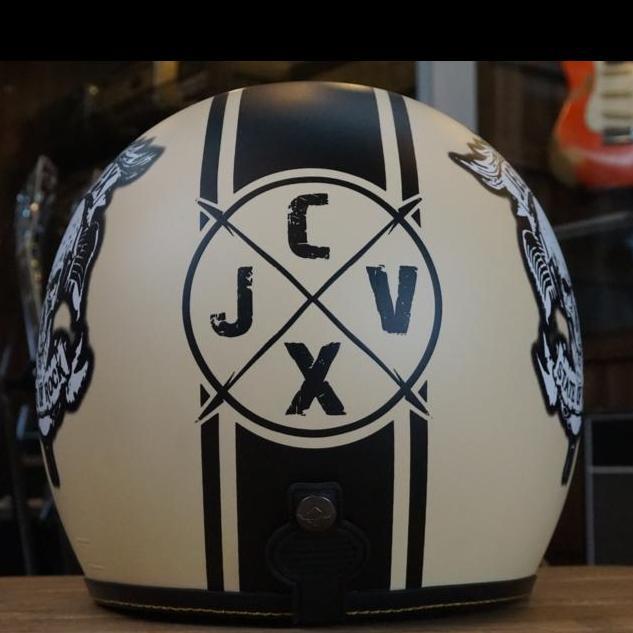 HELMET MOTOR RETRO GIGAS x JECOVOX