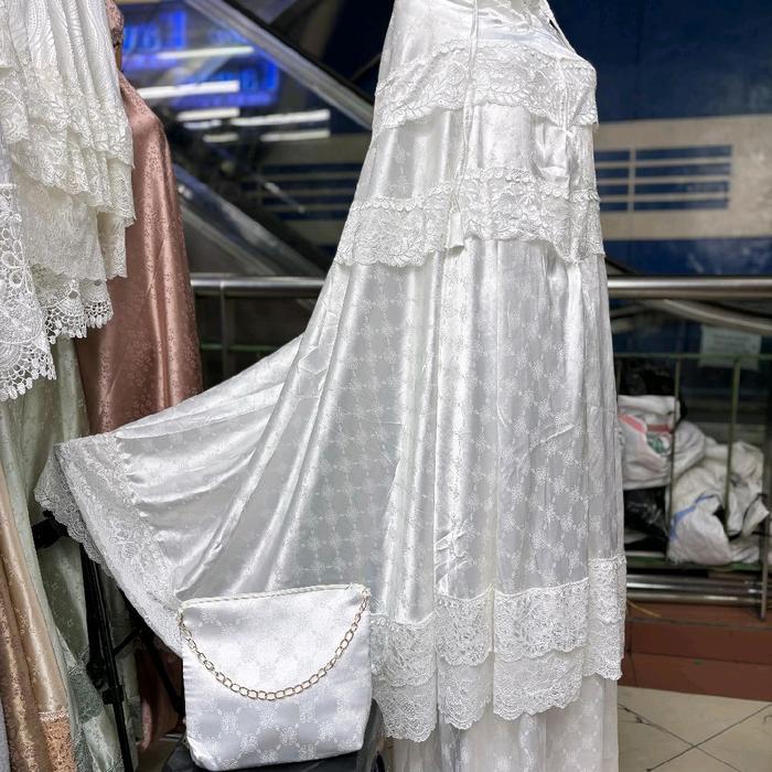 mukena dewasa mukena sutra Sofia premium susun 2in1