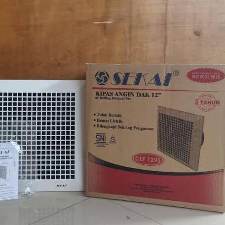 Exhaust Fan Ceiling Sekai Exhaust Plafon 12 Inch Cef 1295