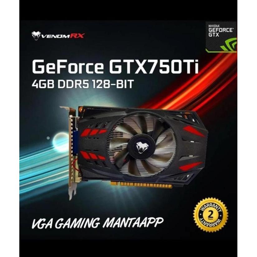 VGA VENOMRX GTX 750 ti 4GB DDR5