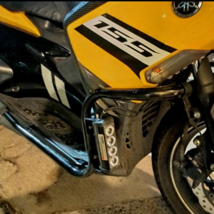 Crashbar Aerox 155 Tubular Dudukan Lampu Aerox 155