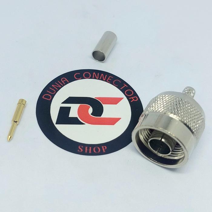 KONEKTOR N MALE RG58 CRIMPING twn