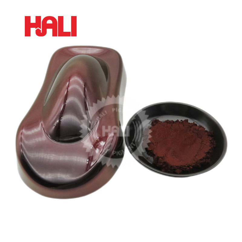 Terlaris Black to Red Hypershift Chameleon Pigment Multicolor Chrome Powder