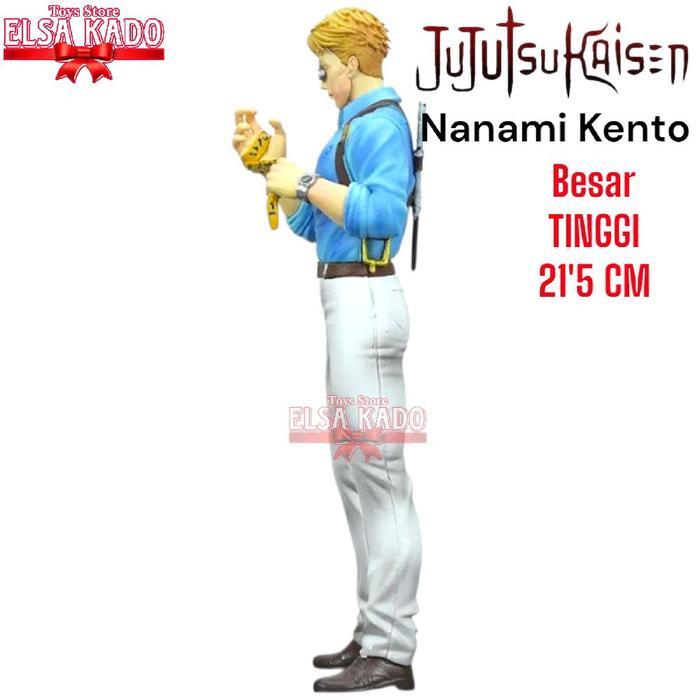 Nanami Kento Action Figure Jujutsu Kaisen 22Cm Anime Pvc Diskon 0326