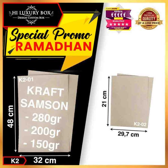 Kertas KraftKertas Samson LembaranKertas Samson KraftKraft Paper K2