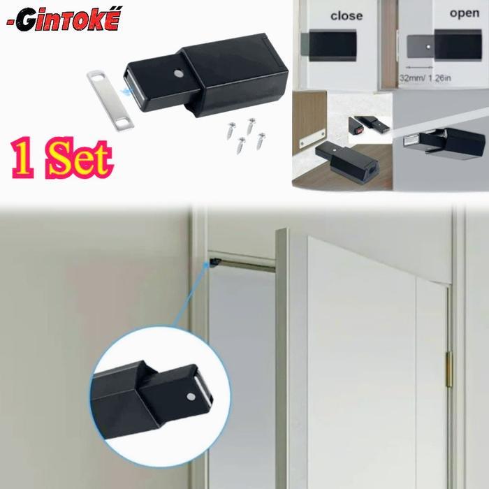 Magnet Pintu Kamar Mandi /Kabinet Lemari Laci Mandi/ Door Closer Magnet Plat Kuat/ Penutup Pintu