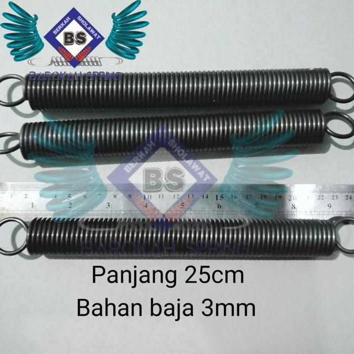 [] Per Spring Tarik Baja 3mm