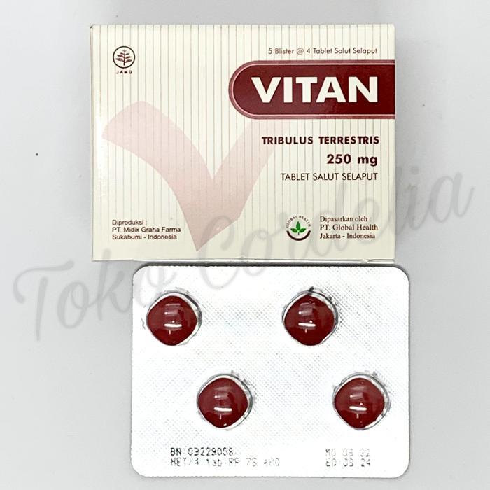 BEST SELLER VITAN TRIBULUS TERRESTRIS 250 MG PER STRIP