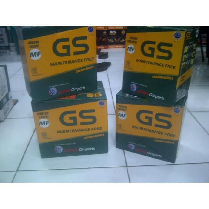 AKI MOBIL GS ASTRA GS MF 80D26L 69AH 12 V GSMF 80D26L ORIGINAL -11429