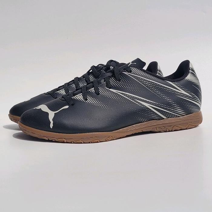Puma Attacanto IT Sepatu Futsal Original 100% Ori BNIB Black Hitam Soccer Football Indoor