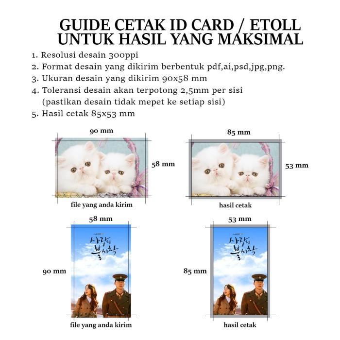 New CETAK PRINT UV Kartu IDCARD NFC/RFID/MIFARE/AMIIBO/NAME CARD/ABSEN