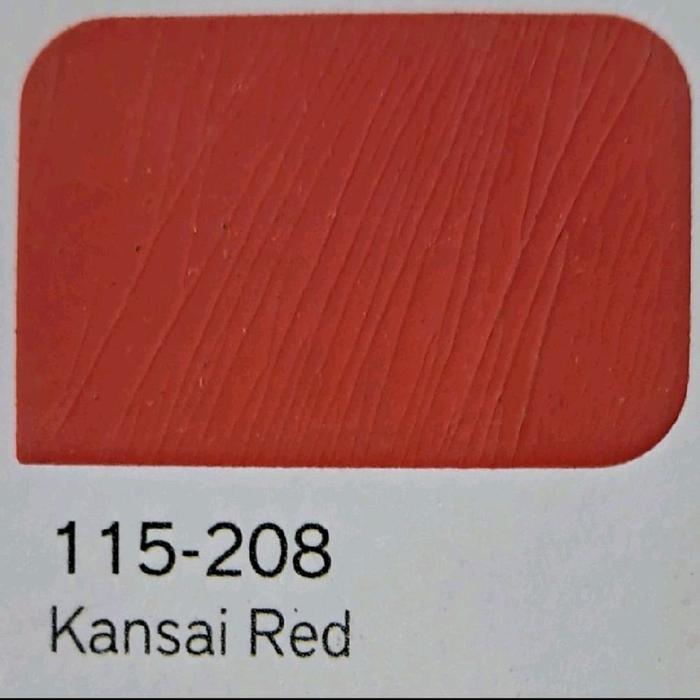 kbr Ftalit Kansai Red 208 Ftalit Signal Red 134 Ftalit Permanent Red 143 Cat Kayu Besi Merah Ftalit
