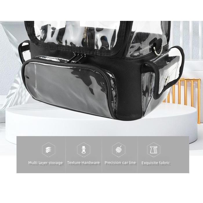 Tas Penyimpanan Kosmetik PVC Kit Fungsi Besar Tahan Air