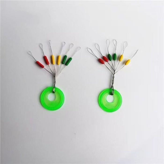 stoper pancing stoper warna aksesoris pancing 1 Bks 100pcs 600butir