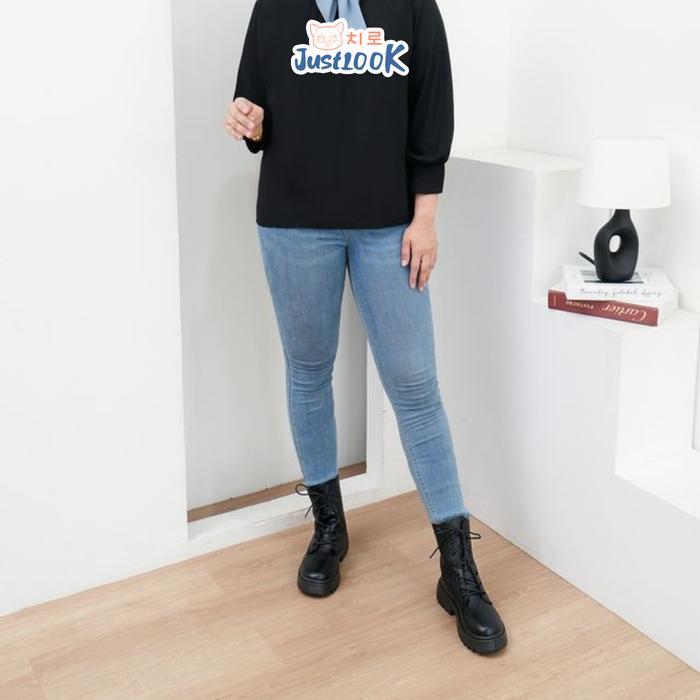 Donatello - Jiyeong Boots Sepatu Sneakers Wanita Sneakers Shoes Fashion Korea