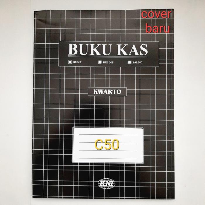 "New" Buku Kas Ukuran Kwarto, Buku Catatan Keuangan Kas