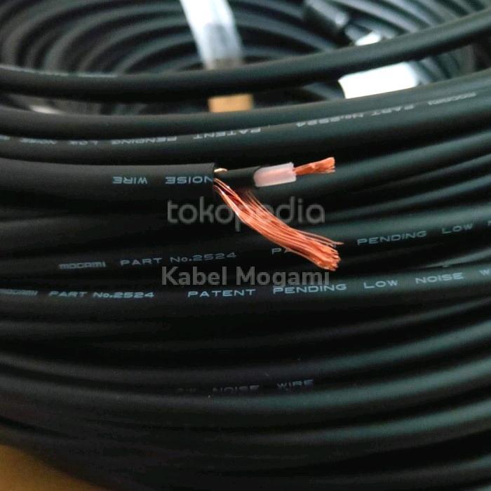 kabel gitar Mogami 2524 ( meteran ) original jepang